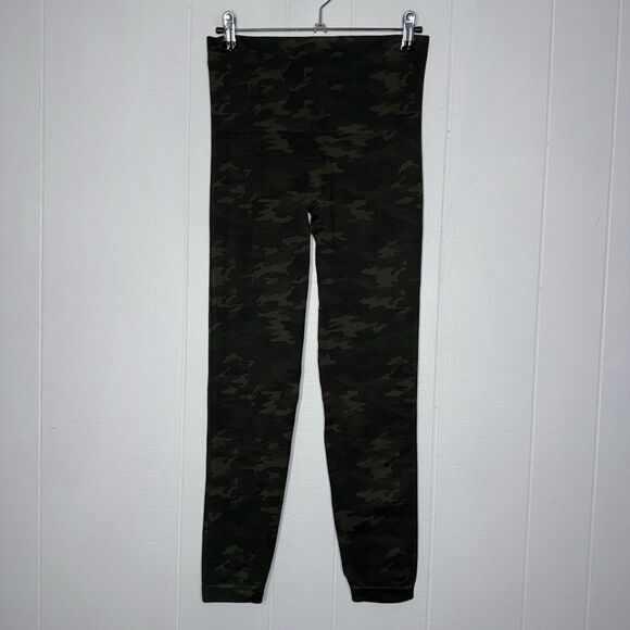 SPANX Pants - Spanx Women’s Seamless Camo Leggings Green Size Large